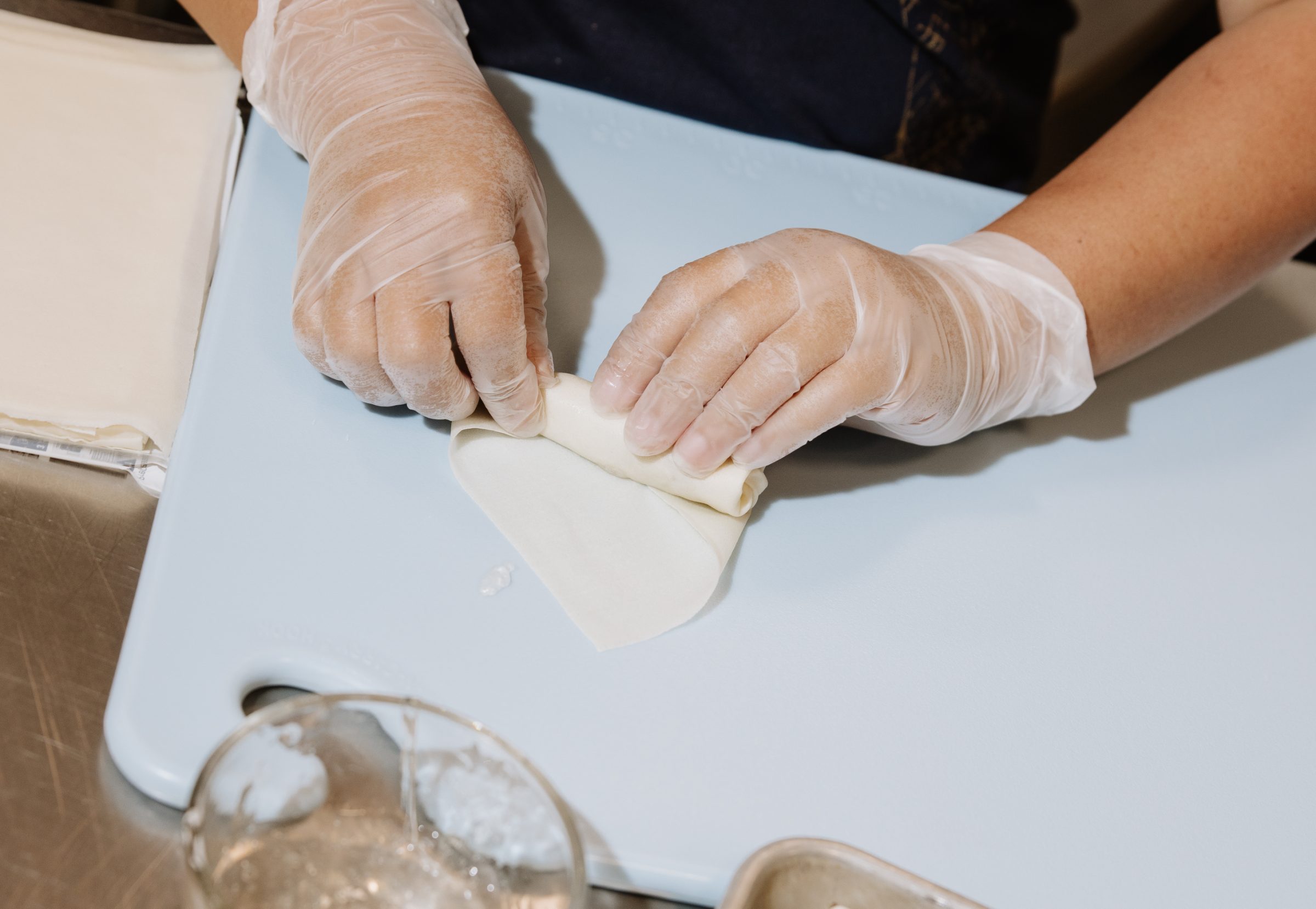 Makers at work in The Hive kitchens
