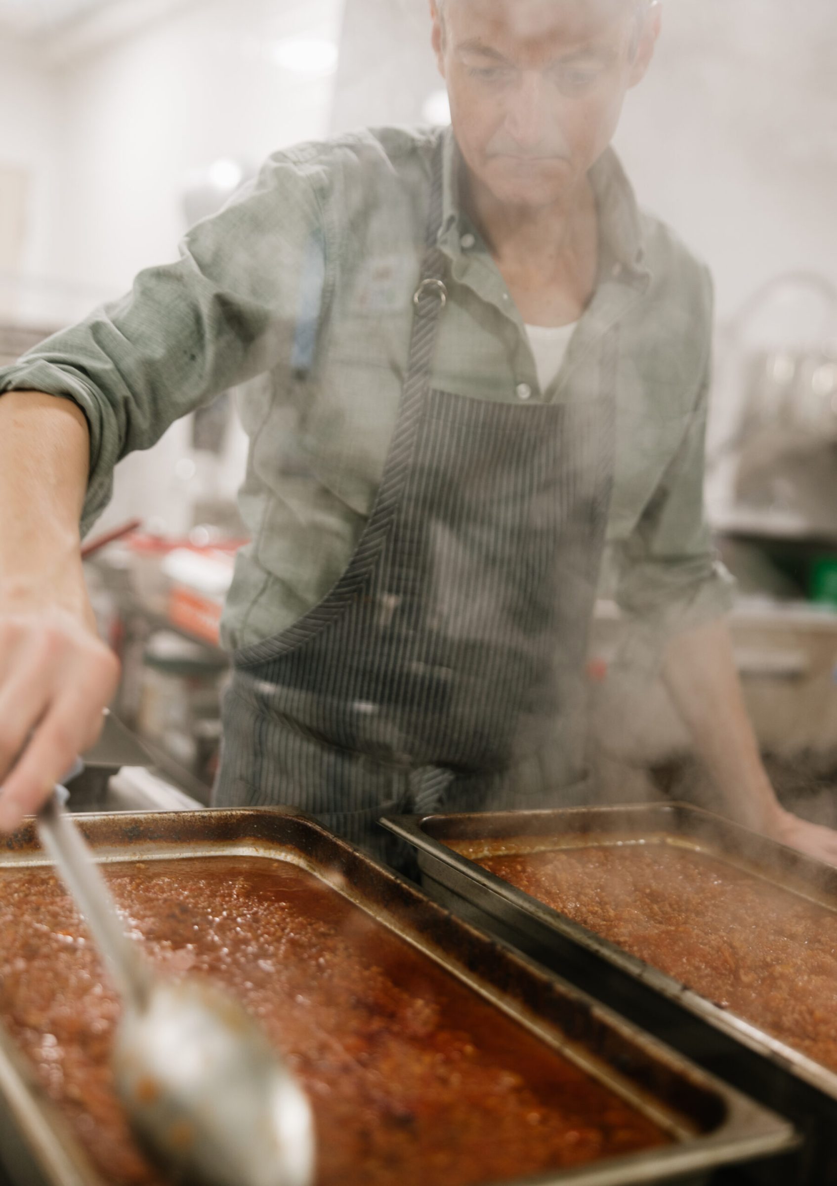 Makers at work in The Hive kitchens