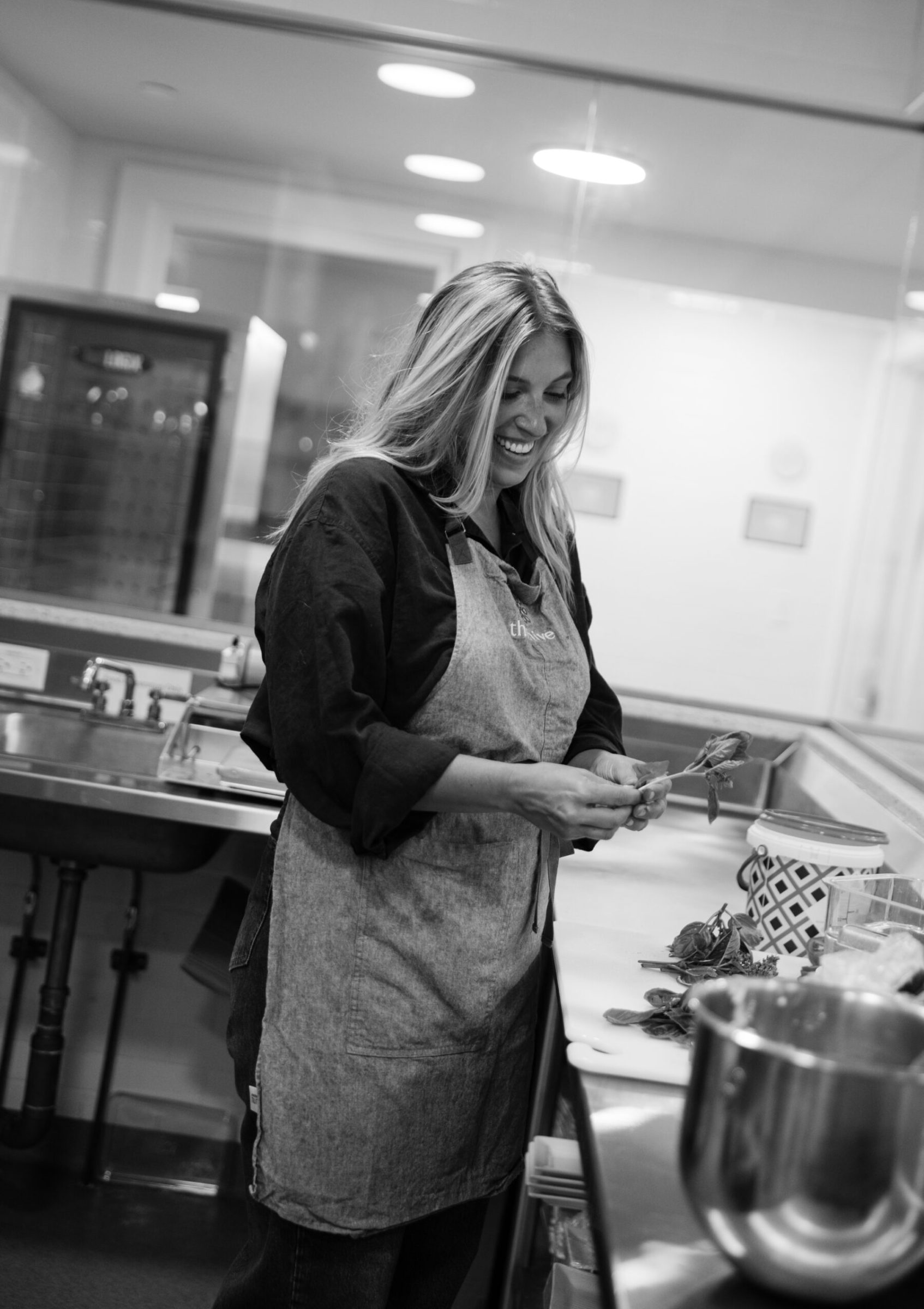 Makers at work in The Hive kitchens