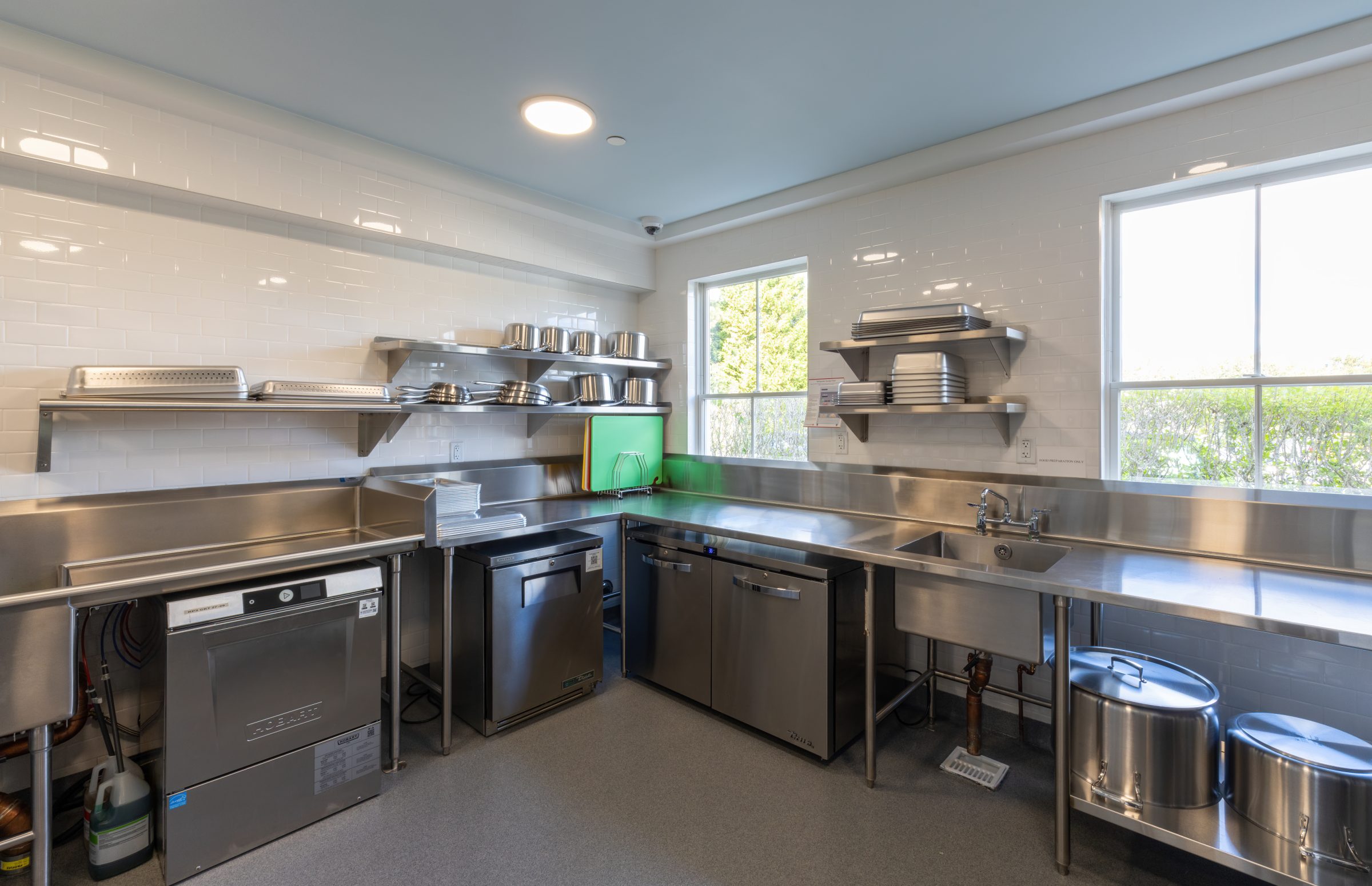 The Nectar kitchen