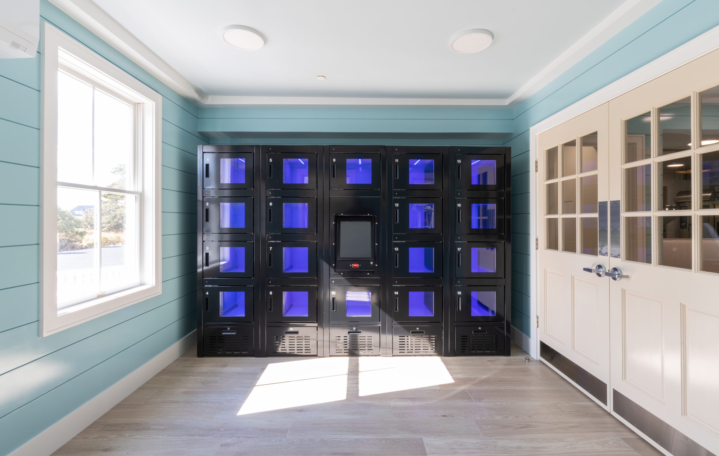 The Hive’s temperature-controlled pickup lockers